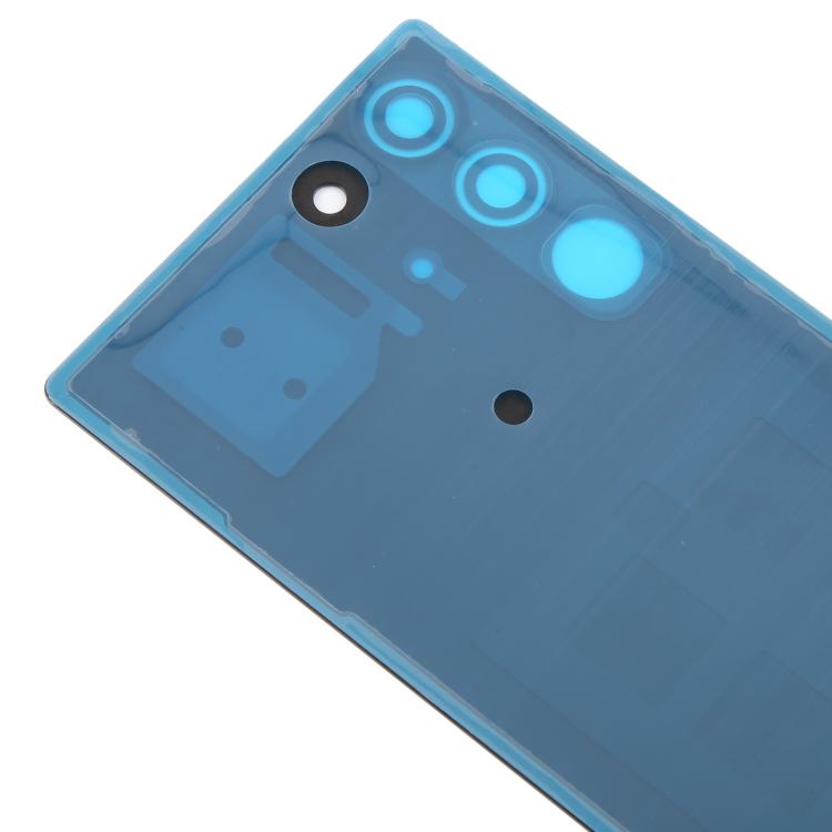 For ZTE nubia RedMagic 10S Pro NX789J Original Glass Battery Back Cover with Camera Lens Frame - Black