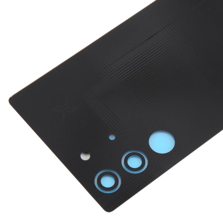 For ZTE nubia RedMagic 10S Pro NX789J Original Glass Battery Back Cover with Camera Lens Frame - Black