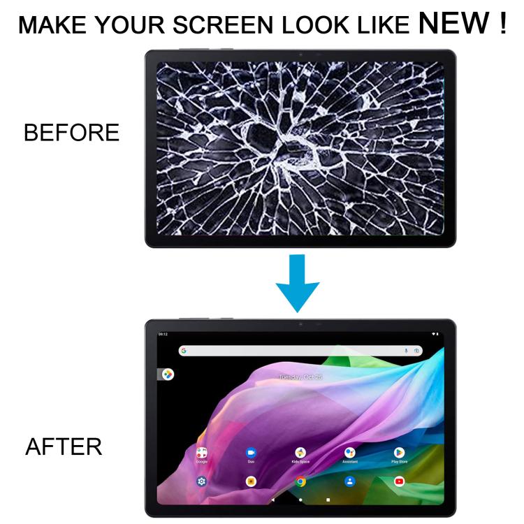 For Acer Iconia Tab P10 A22001 LCD Screen with Digitizer Full Assembly  - Black