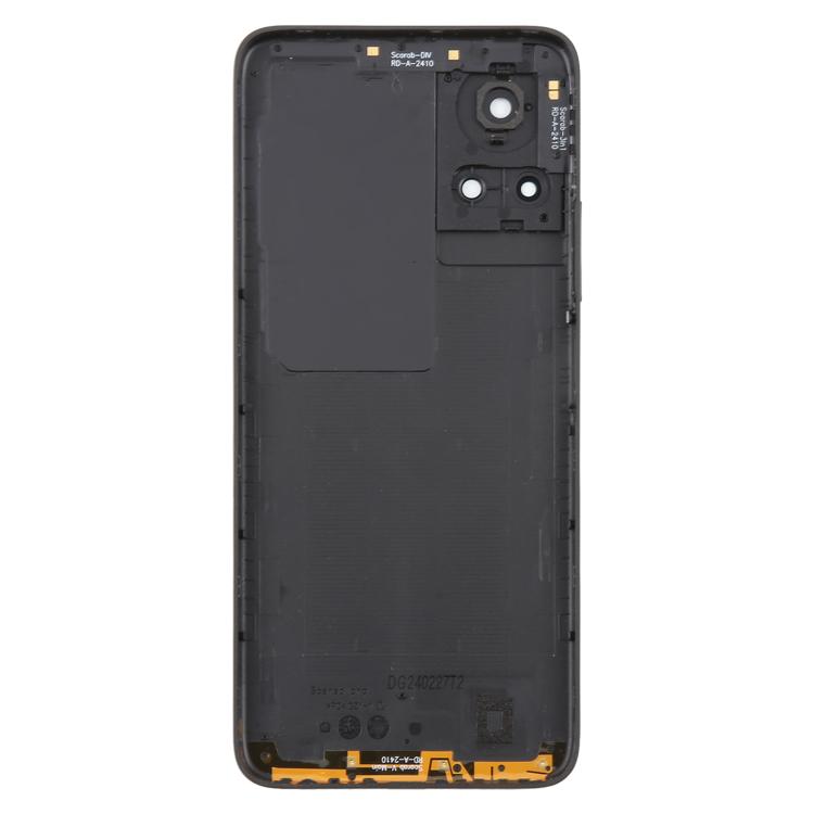 For TCL 50 LE Original Battery Back Cover with Camera Lens Frame - Black