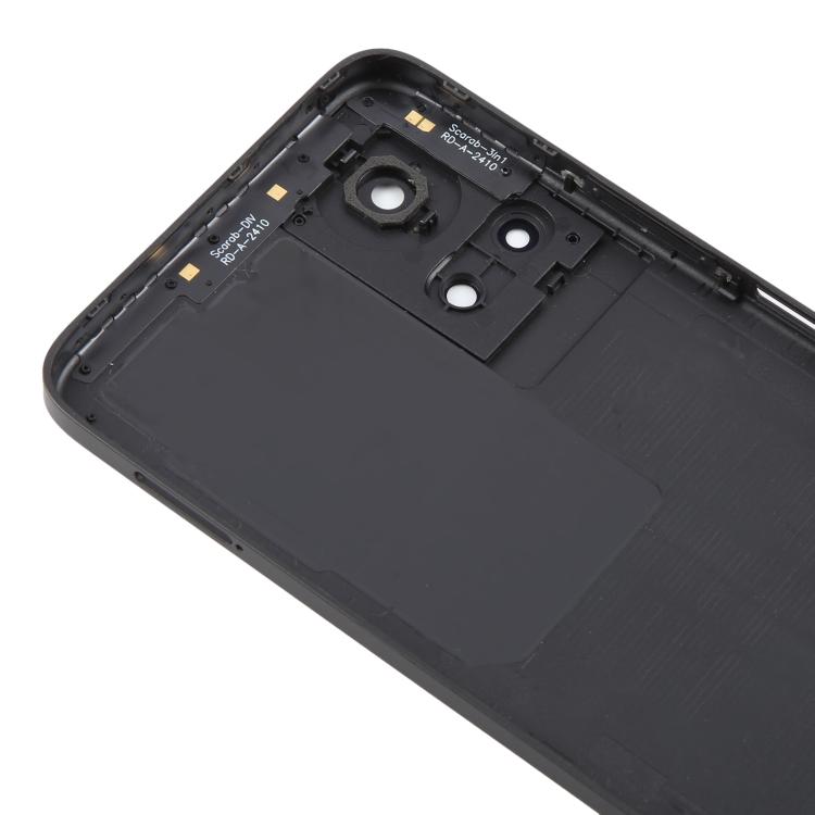 For TCL 50 LE Original Battery Back Cover with Camera Lens Frame - Black