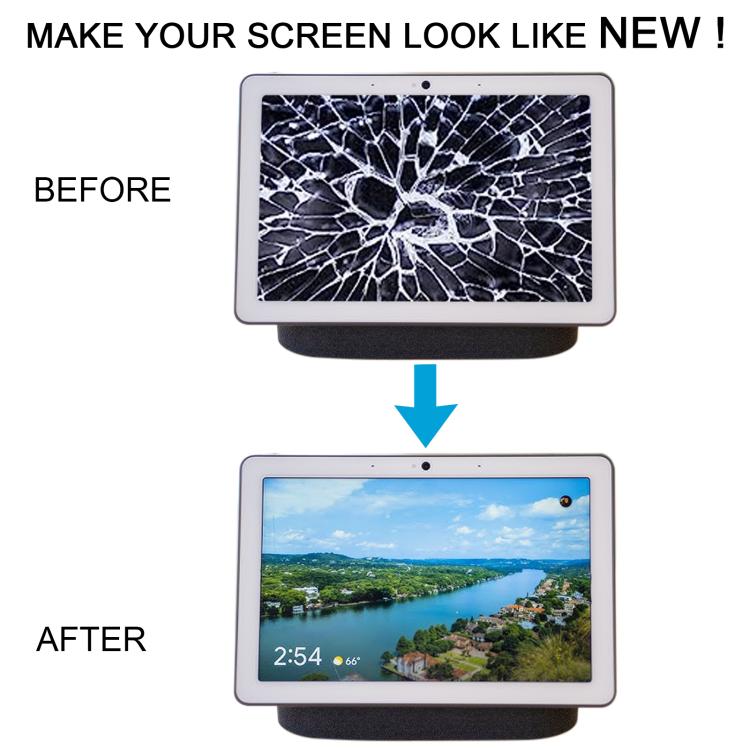 For Google Nest HUB Max Original LCD Screen with Digitizer Full Assembly  - White
