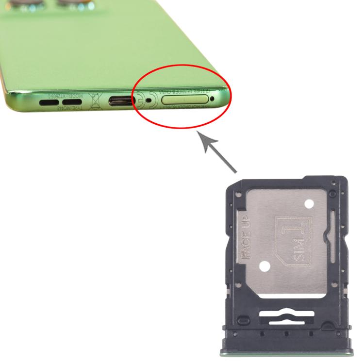 For Motorola Edge 60 10pcs Original SIM Card Tray + SIM Card Tray / Micro SD Card Tray