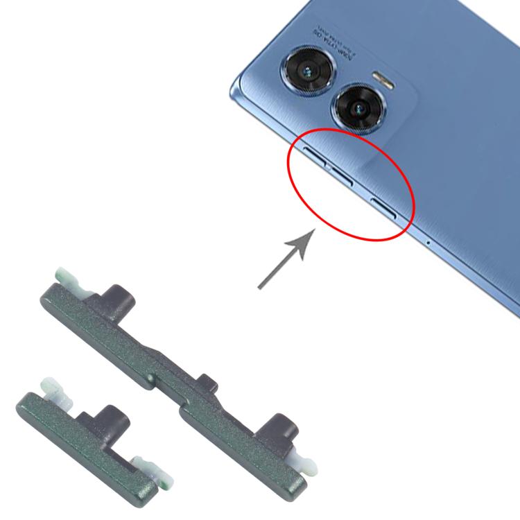 For Motorola G96 10pairs Power Button and Volume Control Button