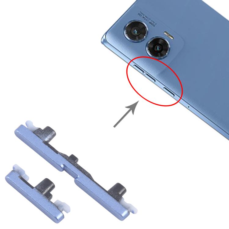 For Motorola G96 10pairs Power Button and Volume Control Button