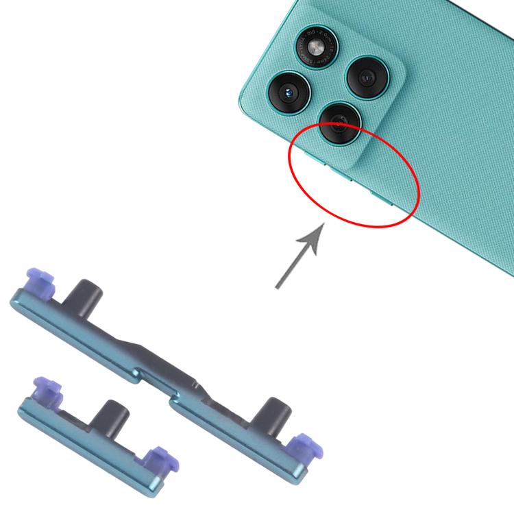 For Motorola Edge 60 Fusion 10pairs Power Button and Volume Control Button