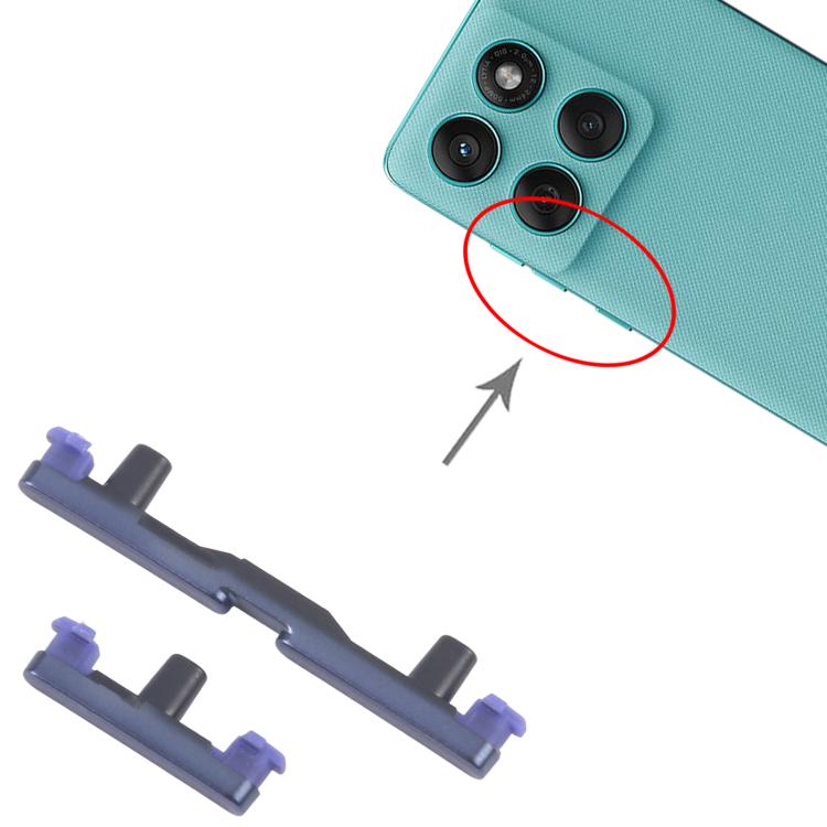 For Motorola Edge 60 Fusion 10pairs Power Button and Volume Control Button