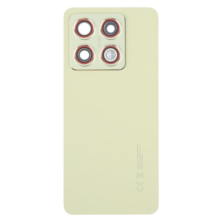 For Xiaomi 14T Original Leather Material Back Cover - Green