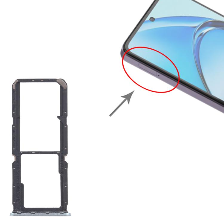 For OPPO A60 4G CPH2631 10pcs Original SIM Card Tray + SIM Card Tray + Micro SD Card Tray
