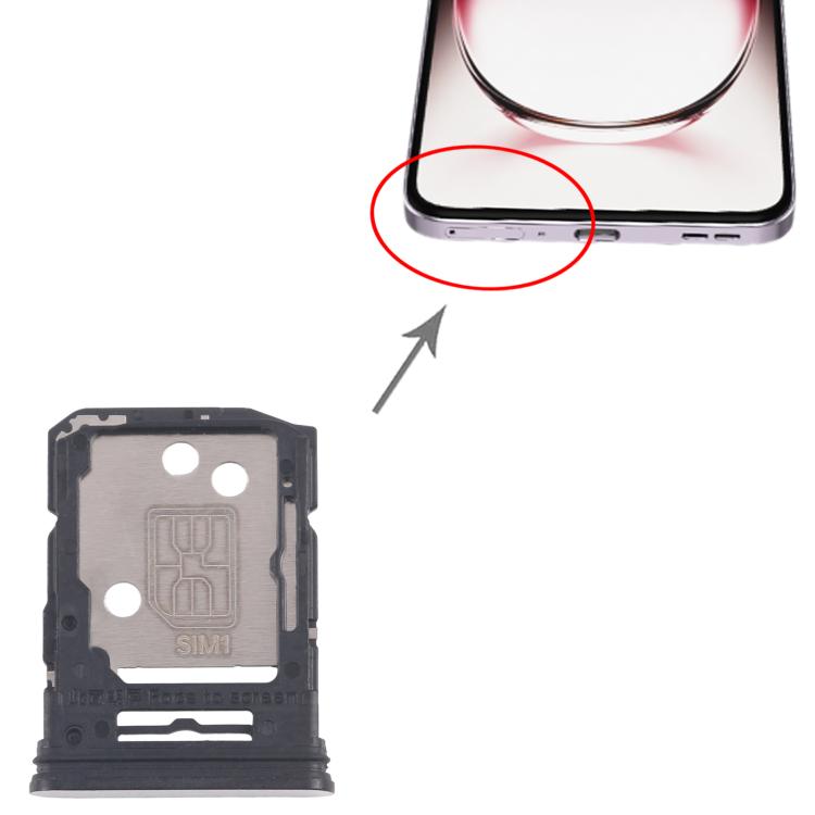 For OPPO Reno12 5G CPH2625 10pcs Original SIM Card Tray + SIM Card Tray / Micro SD Card Tray