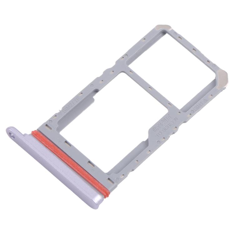 For Realme 13 5G RMX3951 10pcs Original SIM Card Tray + SIM Card Tray / Micro SD Card Tray
