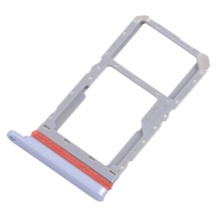 For Realme 13 5G RMX3951 10pcs Original SIM Card Tray + SIM Card Tray / Micro SD Card Tray