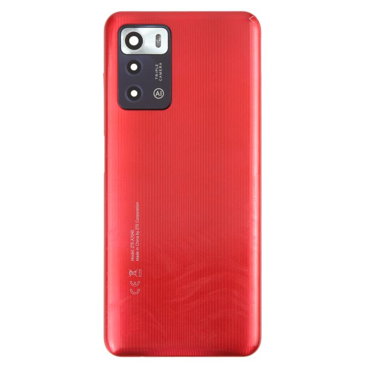 For ZTE Blade V40 Smart Battery Back Cover with Camera Lens Frame
