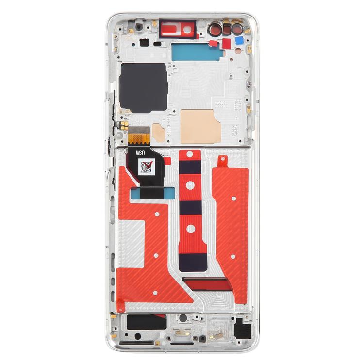 For Honor Magic4 Pro Original LCD Screen Digitizer Full Assembly with Frame, Supporting Fingerprint Identification