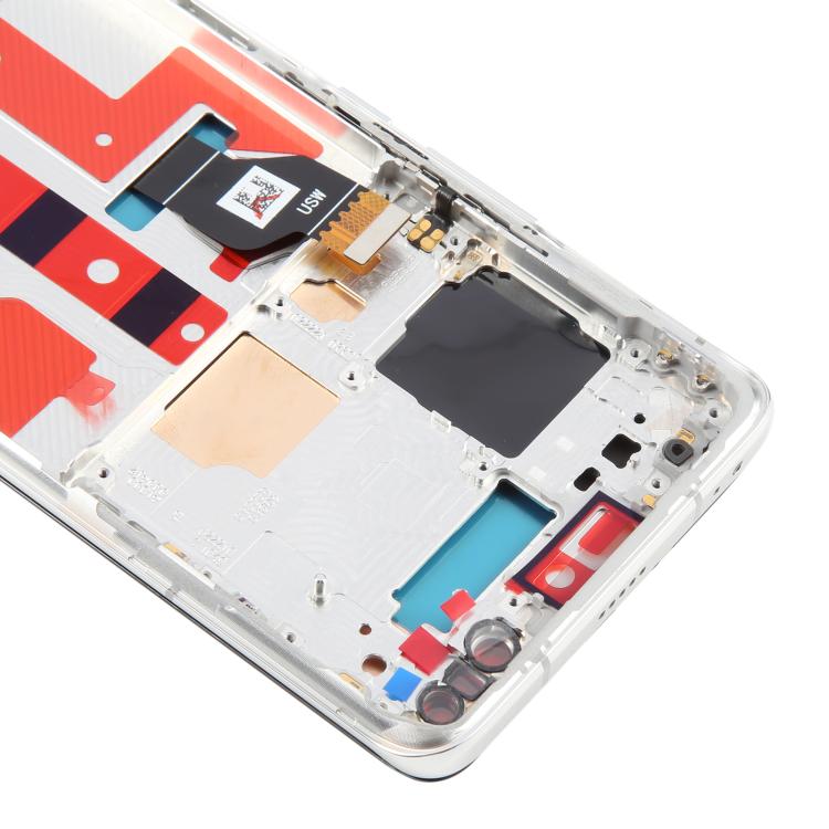 For Honor Magic4 Pro Original LCD Screen Digitizer Full Assembly with Frame, Supporting Fingerprint Identification