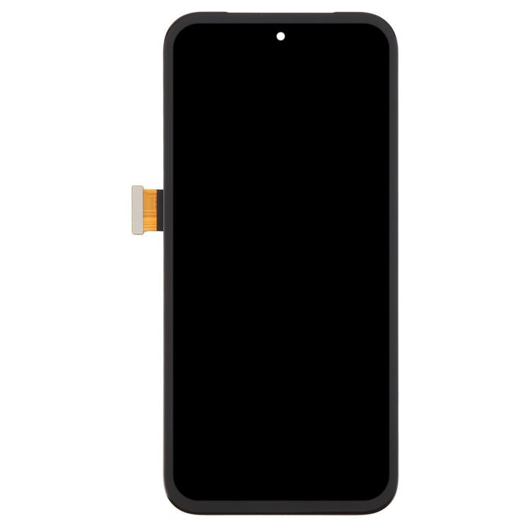 For Google Pixel 8A GKV4X G6GPR G8HHN Original LCD Screen with Digitizer Full Assembly, Including Fingerprint Flex Cable