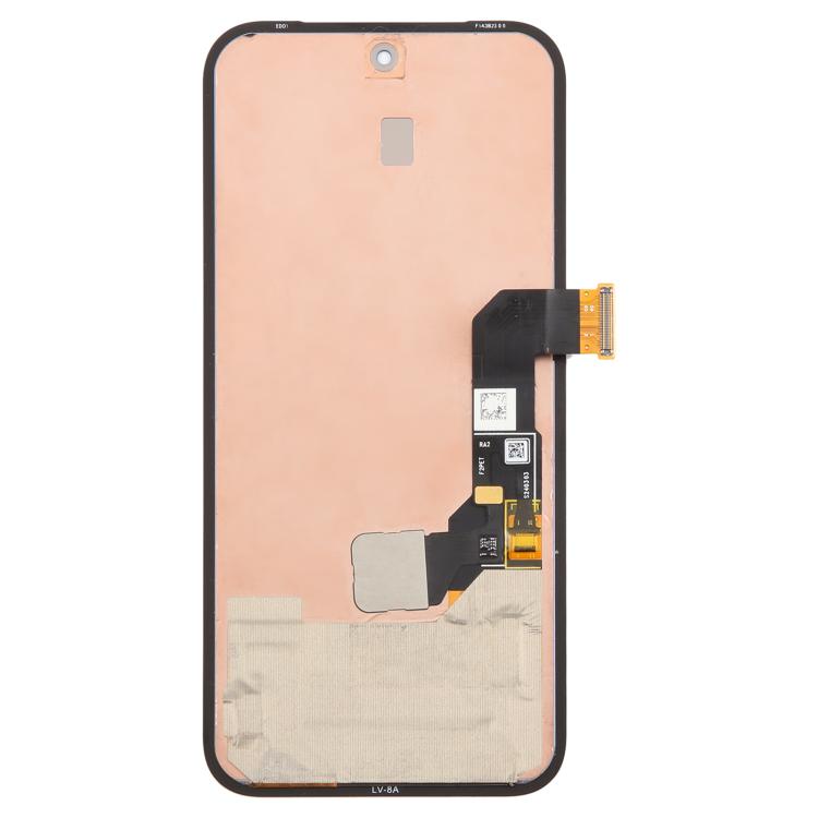 For Google Pixel 8A GKV4X G6GPR G8HHN Original LCD Screen with Digitizer Full Assembly, Including Fingerprint Flex Cable