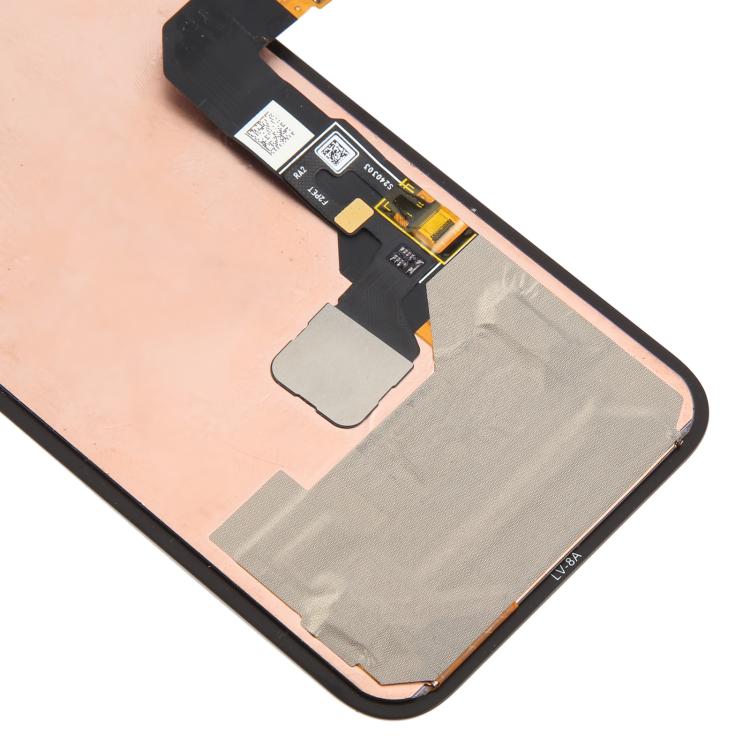 For Google Pixel 8A GKV4X G6GPR G8HHN Original LCD Screen with Digitizer Full Assembly, Including Fingerprint Flex Cable