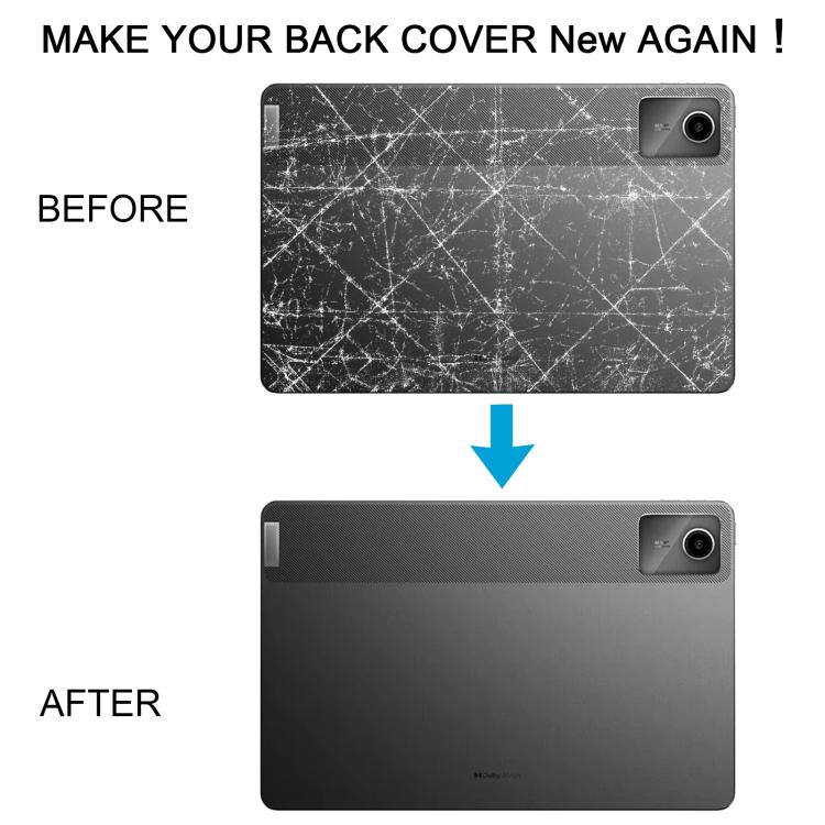For Lenovo XiaoXin Pad 2024 / Tab M1 K11 TB330 TB330FU TB330XU Original Battery Back Cover - Gray