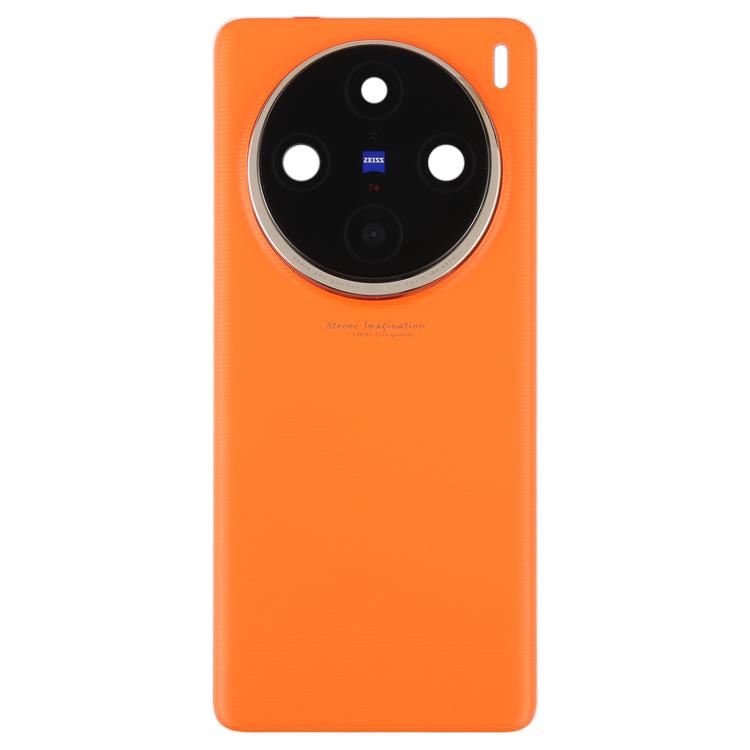 For vivo X100 Pro 5G V2324A V2309 Original Battery Back Cover with Camera Lens Frame