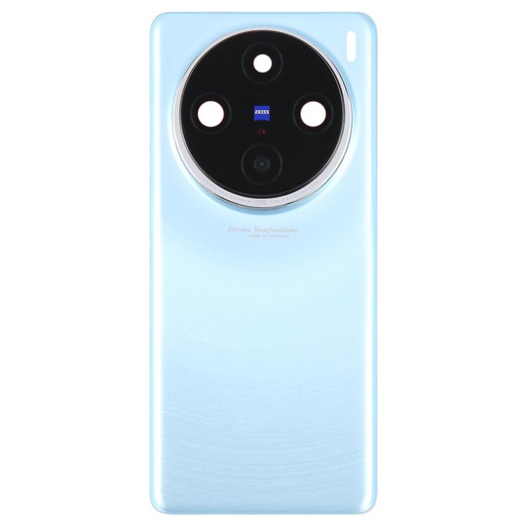For vivo X100 Pro 5G V2324A V2309 Original Battery Back Cover with Camera Lens Frame