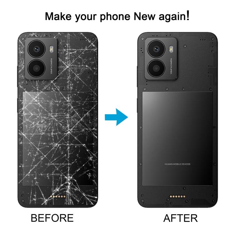 For HMD Fusion Original Back Cover - Black