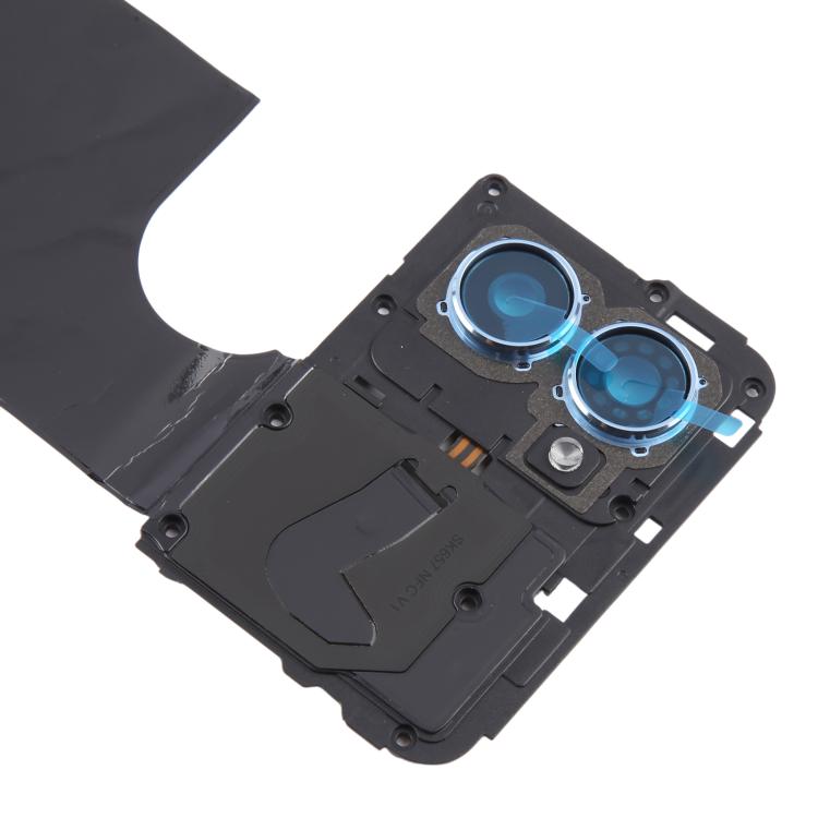 For HMD Pulse Pro Original Motherboard Protective Cover with Camera Frame  - Blue