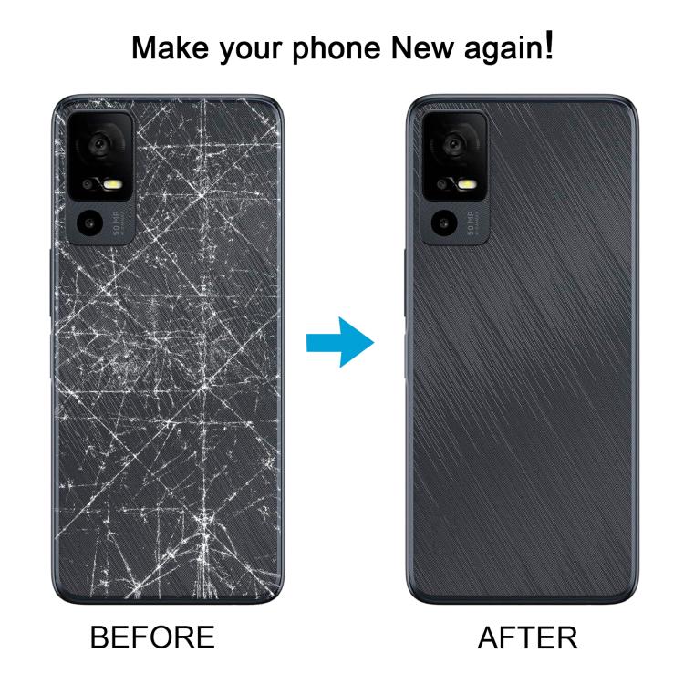 For TCL 40 XE 5G Original Back Cover - Matte Black