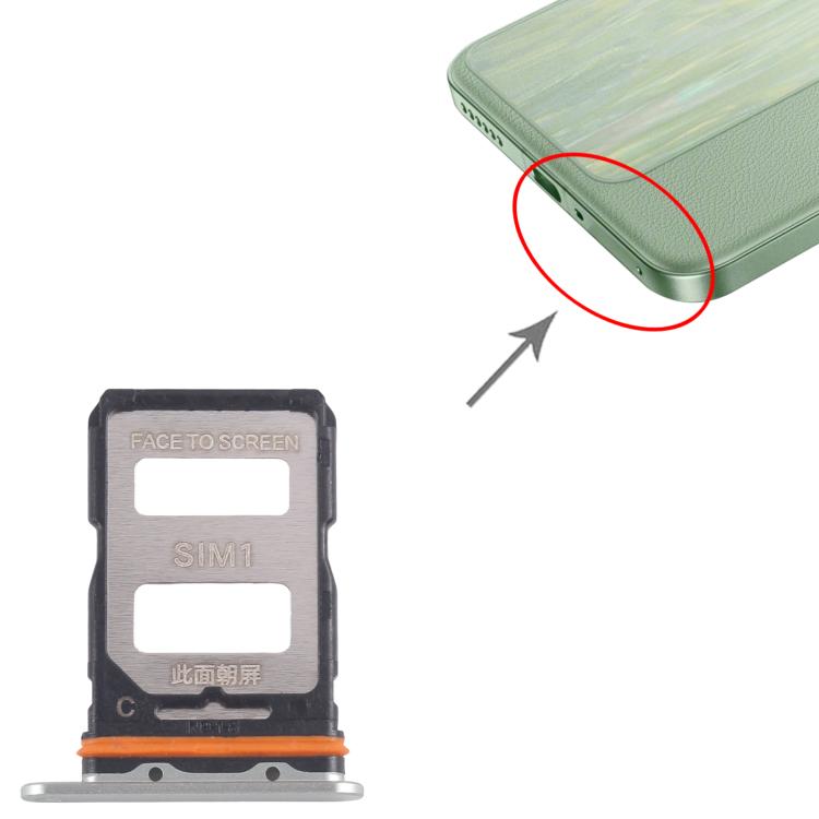 For Xiaomi Civi 4 Pro 10pcs SIM Card Tray + SIM Card Tray