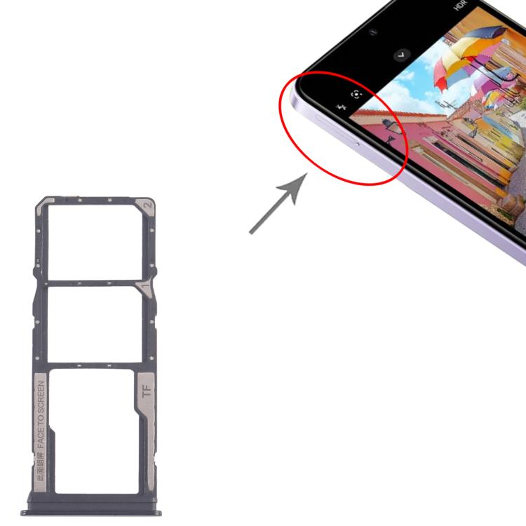For Xiaomi Redmi A4 10pcs SIM Card Tray + SIM Card Tray + Micro SD Card Tray