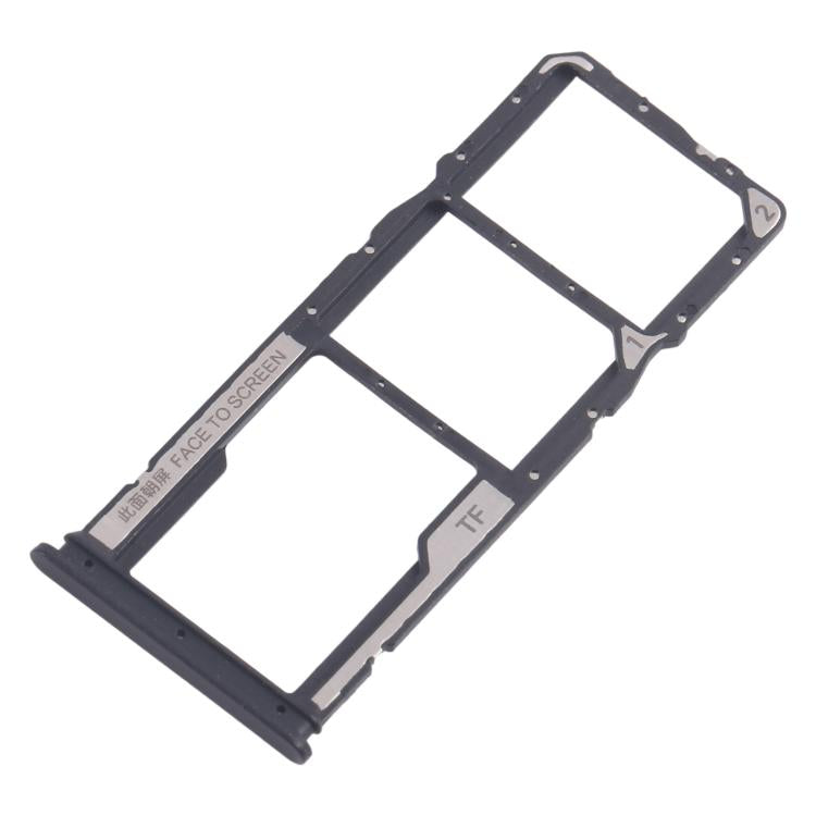 For Xiaomi Poco M6 Pro 4G 10pcs SIM Card Tray + SIM Card Tray + Micro SD Card Tray