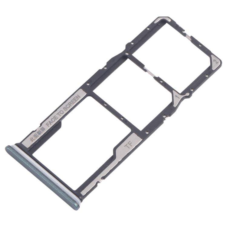 For Xiaomi Poco M6 Pro 4G 10pcs SIM Card Tray + SIM Card Tray + Micro SD Card Tray