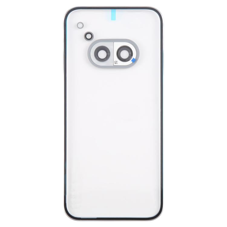 For Nothing Phone 2a Plus Original Transparent Battery Back Cover with Camera Lens Frame