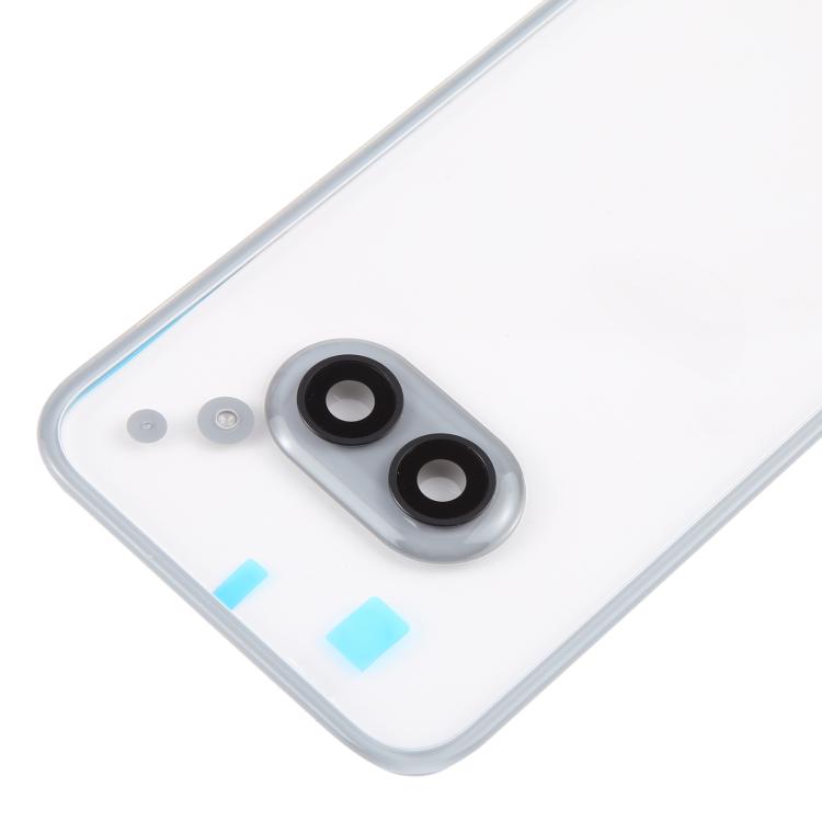 For Nothing Phone 2a Plus Original Transparent Battery Back Cover with Camera Lens Frame