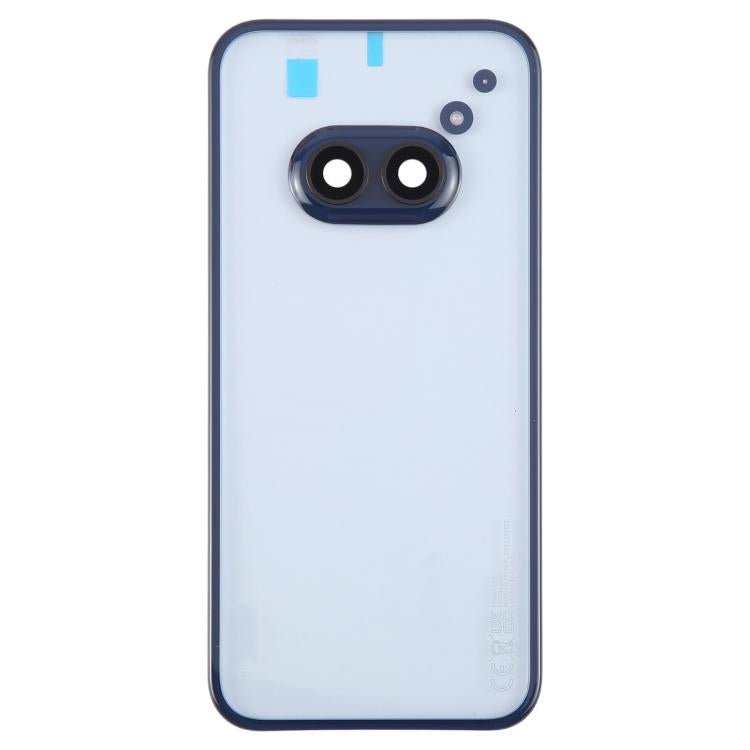 For Nothing Phone 2a Plus Original Transparent Battery Back Cover with Camera Lens Frame