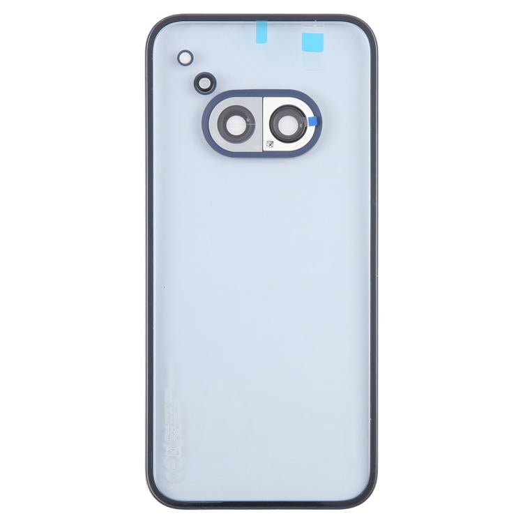 For Nothing Phone 2a Plus Original Transparent Battery Back Cover with Camera Lens Frame
