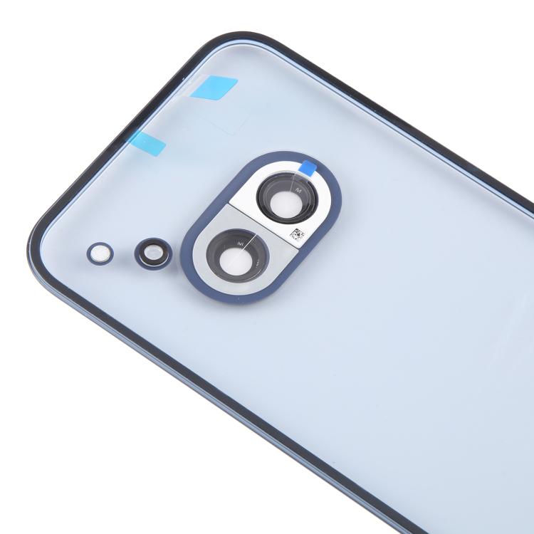 For Nothing Phone 2a Plus Original Transparent Battery Back Cover with Camera Lens Frame