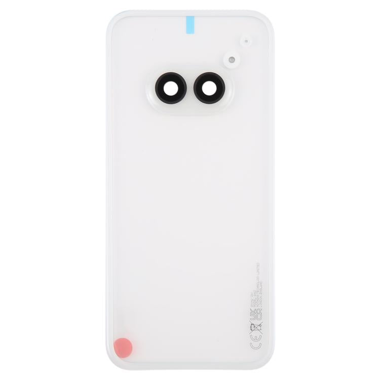For Nothing Phone 2a Plus Original Transparent Battery Back Cover with Camera Lens Frame