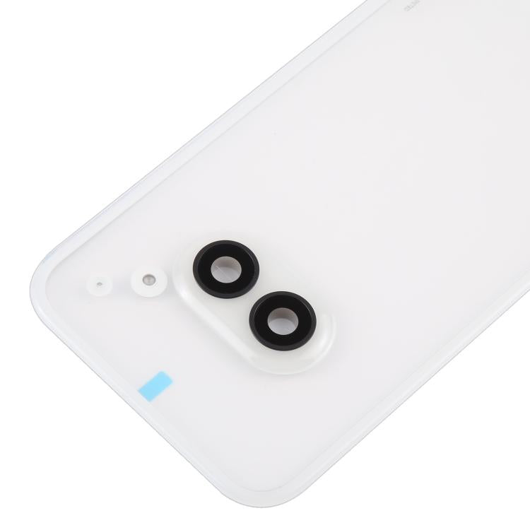 For Nothing Phone 2a Plus Original Transparent Battery Back Cover with Camera Lens Frame