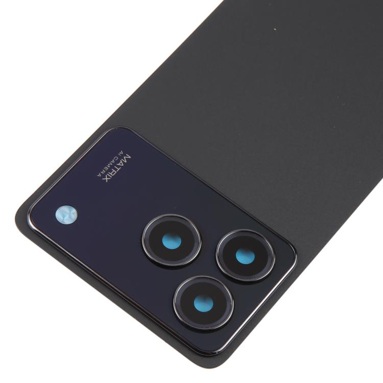 For ZTE Blade A76 4G Plastic Battery Back Cover with Camera Lens Frame