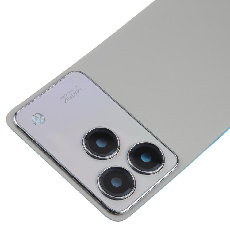 For ZTE Blade A76 4G Plastic Battery Back Cover with Camera Lens Frame
