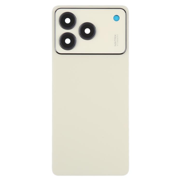 For ZTE Blade A76 4G Plastic Battery Back Cover with Camera Lens Frame