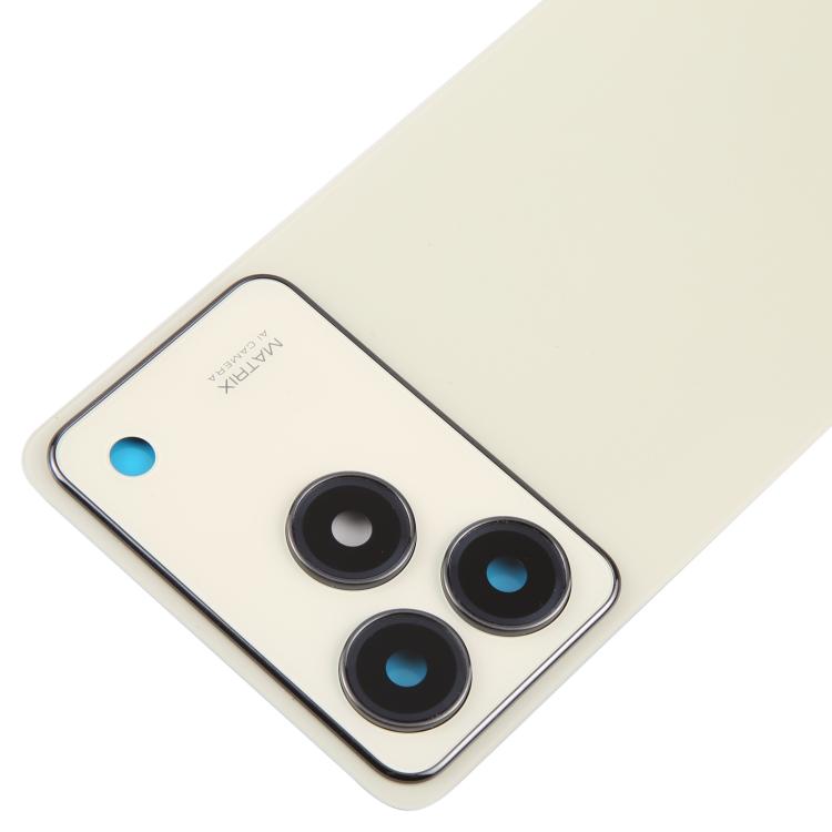 For ZTE Blade A76 4G Plastic Battery Back Cover with Camera Lens Frame
