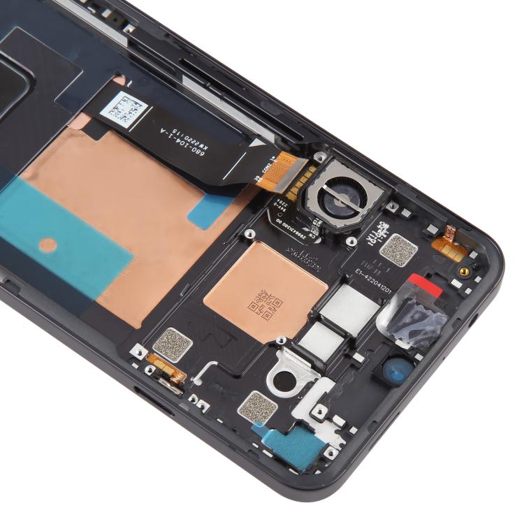For ZTE nubia RedMagic 7S Pro NX709S Original LCD Screen Digitizer Full Assembly with Frame  - Black