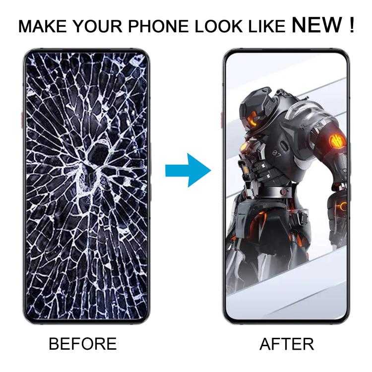 For ZTE nubia RedMagic 7S Pro NX709S Original LCD Screen Digitizer Full Assembly with Frame  - Black