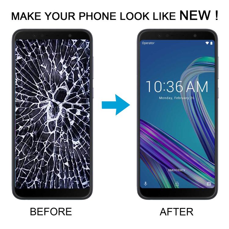 For Asus ZenFone Max Pro M1 ZB601KL ZB602KL Original LCD Screen Digitizer Full Assembly with Frame  - Black