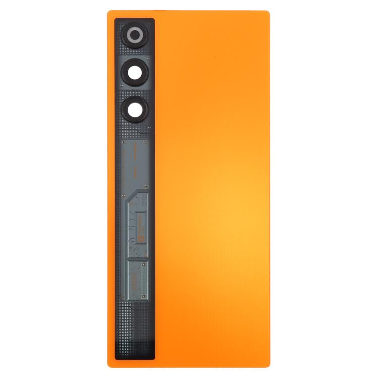 For ZTE nubia RedMagic 10 Air NX779J Original Glass Battery Back Cover with Camera Lens Frame - Orange