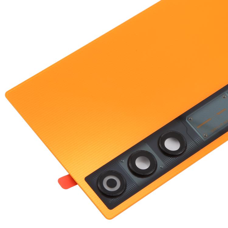 For ZTE nubia RedMagic 10 Air NX779J Original Glass Battery Back Cover with Camera Lens Frame - Orange