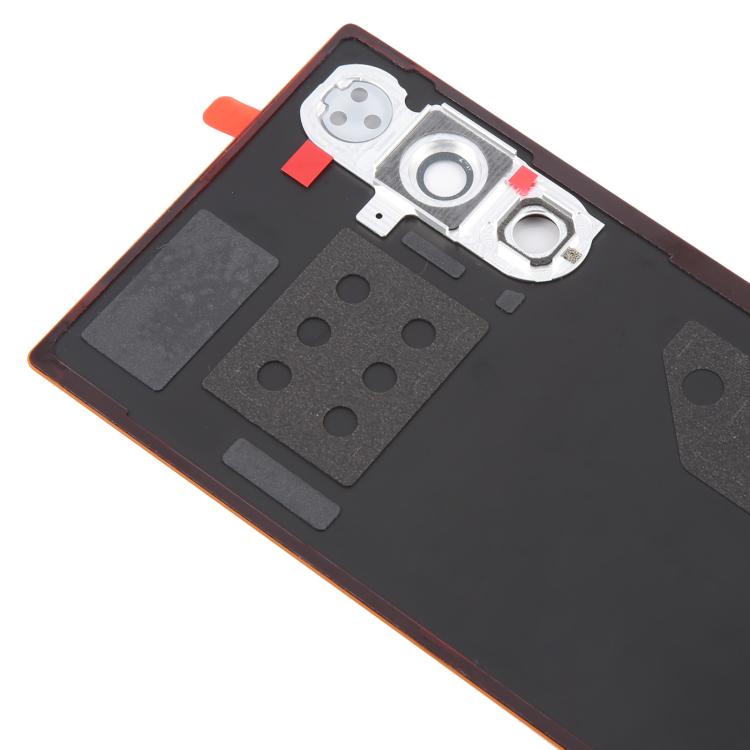For ZTE nubia RedMagic 10 Air NX779J Original Glass Battery Back Cover with Camera Lens Frame - Orange