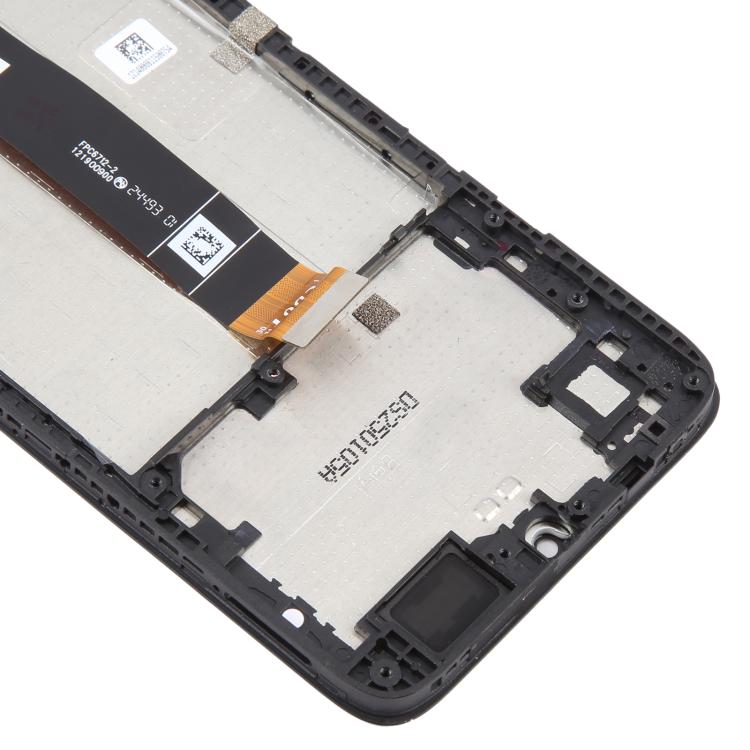 For TCL K32 LCD Screen Digitizer Full Assembly with Frame  - Black